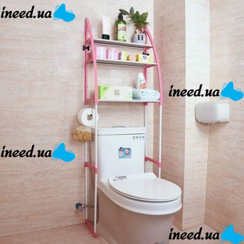 Stand above the toilet bowl Supretto Toilet Rack 160x50 cm floor shelving, shelf shelf for bathroom and toilet storage organizer