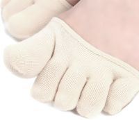Шкарпетки від мозолів і натоптишів Five Finger Invisible Socks LY-398 силіконові протиковзкі подушки полуноски, накладки від натирання для стопи