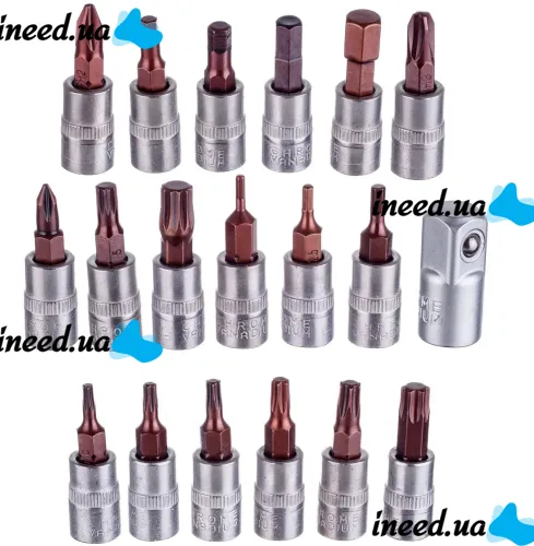 Trimann TM-32 Tool Set with a 5–25 Nm Torque Ratchet and 32-Piece Bit Set, Handheld Quick-Release Ratchet Wrench Set in a Case