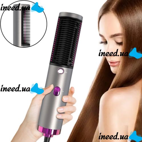 Hair Dryer Comb Straightener 2 in 1 Hair Dryer And Styler XR-8802 for Drying Any Type of Hair, Hot Air Styling Styler 800W JMJ-189