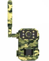 Photo Trap for Hunting Owl Hunting ESCAM QF380 Solar 4G with Motion Sensor and Solar Panel Outdoor Camera with LTE Module Powered by 18650 Battery Camouflage