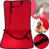 Автомобильная накидка на автомобильное сиденье для животных Pet Seat Cover Paws, Водонепроницаемый чехол от царапин собак и кошек в машину Красная