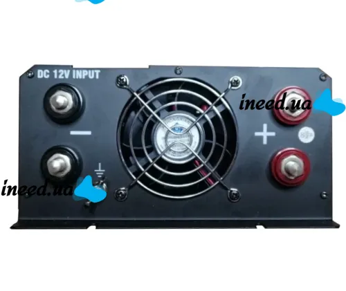 Автомобильный инвертор UN-3064 12000W 12V-220V Авто преобразователь напряжения тока от прикуривателя и аккумулятора 12В 12000В с защитой от перегрева