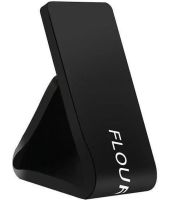 Car Silicone Holder Velcro Phone Stand Flourish Lama Black 2in1, Car Holder Pad for Car Dashboard Black