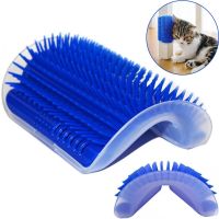Massage Brush-Carding for Cats Hagen Catit Self Groomer for Grooming Corner Brush Carding for Cats and Dogs Animal Toy for Self-grooming