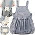 Hanging Chest Bag Kangaroo Mop Cat Apyon for Carrying Cats and Dogs Up to 7.5kg, Fleece Apron Carrier for Cats and Small Animals Grey