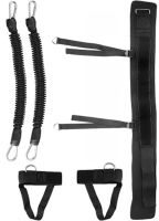 Tubular Resistance Trainer Vertical High Jump Trainer FI-3024 for Training Vertical Jumps Leg Expander and Squats for Fitness