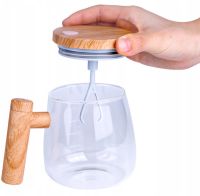 Automatic Coffee Cup stirrer Coffee stirring cup AD-2126 with automatic stirring 400 ml Mug with lid for coffee from batteries AND896