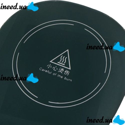 Підігрівач чашок Automatic Thermostatic coaster LSK-1502 для чаю та кави, Нагрівач підставка Lucky чашки з підігрівом до 55°C від мережі 220В