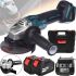 Cordless mini drill 125 mm Makita DGA504ZL for 2 batteries 24V 5Ah, Cordless angle grinder turbine Makita in a case
