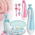 Children's Sharpener for Cutting and Polishing Nails Baby Nail Trimmer XL-667 Electric Cutter Electric Manicure Machine for Newborns with nozzles