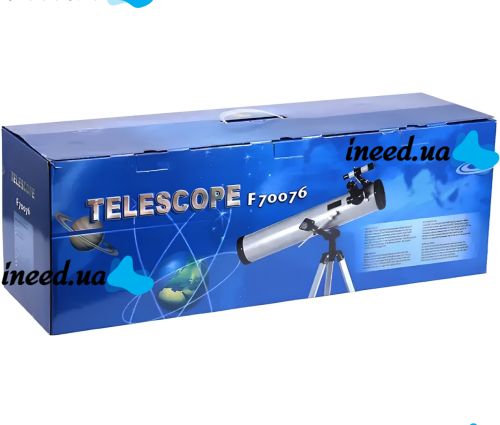 Astronomical Telescope Telescope F70076 7924 5x24 76mm monocular on tripod with two eyepieces, telescope-monocular with tripod for observations