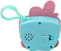 Іграшка антистрес Pop It Bunny №10 Інтерактивна електронна приставка поп ІТ для зняття стресу з музикою і світлом на батарейках від 3-х років рожева  