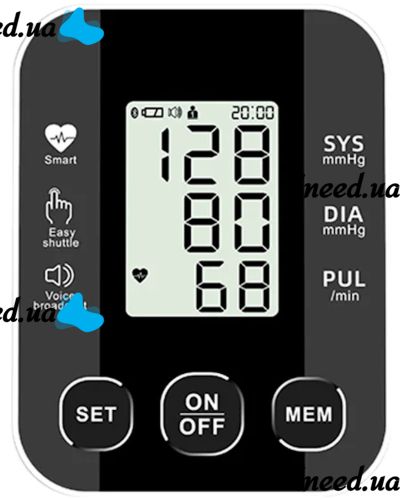 Electronic arm tonometer BP-S10 automatic shoulder blood pressure monitor with screen and voice on battery BP-510