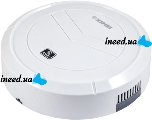 Розумний смарт робот пилосос Ximei Smart Robot 102 PRO 1200mAh 1500W акумуляторний самоубирающийся робот-пилосос для сухого прибирання будинку Білий