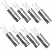 Kaminer BQ018 18 in 1 grill and barbecue utensil set for barbecue, fork tongs knife stainless steel skewers in Lesko case