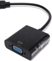 Конвертер HDMI на VGA універсальний відеокабель, адаптер перехідник для перетворення сигналу, аудіо вхід 3.5 mm Converter 1080P USB 34103