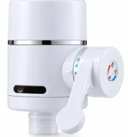 Delimano RY-004 Instant Water Heater with Shower, Bottom Connection, 3000W Electric Digital Water Heater with Showerhead, 220V