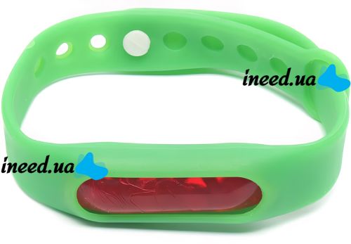 Силіконовий браслет від комарів і мошок Mosquito Bracelet антимоскітний засіб з капсулою для захисту і відлякування комах для дітей і дорослих