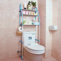 Stand above the toilet bowl Supretto Toilet Rack 160x50 cm floor shelving, shelf shelf for bathroom and toilet storage organizer