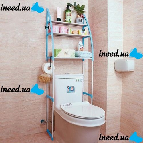 Stand above the toilet bowl Supretto Toilet Rack 160x50 cm floor shelving, shelf shelf for bathroom and toilet storage organizer