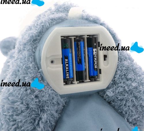М'яка дитяча іграшка Peekaboo Bear Плюшевий ведмедик 33 см музичний інтерактивний грає в хованки говорить ведмідь від 6 місяців Пікабу Блакитний