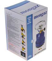 Portable gas burner Mongaz SL-1021 1400W camping mini stove with regulator and piezo ignition for cooking cylinder Dystate DY-05