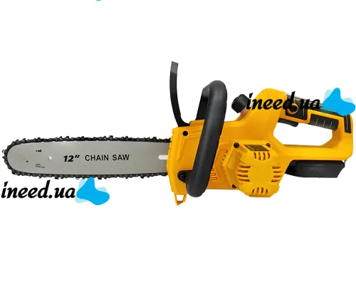 Акумуляторна ланцюгова пила DeWalt DCM565N 36V 5Ah 12" дюймів для обрізання гілок дерев 2 акумулятора, Бездротова електропила Деволт в кейсі