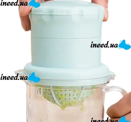 Ручна міні-соковижималка Juicer XL-295 чашкою для фруктів, Універсальна соковижималка фрешер для ягід з ємністю для соку XL 295