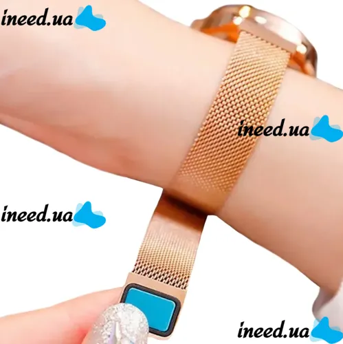 Жіночий наручний годинник Flower Diamond Rotation Watch Gold WJ-8052 з обертовим роторним циферблатом і ремінцем на магнітній застібці Золото