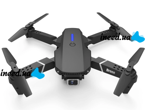 Складной радиоуправляемый квадрокоптер Foldable S-89 Pro Black FPV с 4K HD камерой, Черный летающий коптер на пульте управления s89