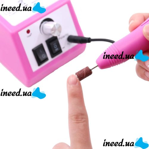 Professional manicure and pedicure cutter Lina Mercedes DM-14 6 nozzles 20000 rpm for polishing 210-ZS 20 thousand rpm Beauty nail machine
