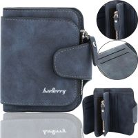 Жіночий замшевий гаманець Baellerry Forever Mini N 2346 Navy Blue жіноче міні портмоне на 10 відділень для купюр і дрібниць 10.5Х11.5 см Синій
