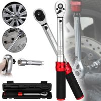 YATO YT-07676 1/2" 20-220 Nm ratchet wrench for precise tightening of bolts and nuts, tool in a case for car repairs