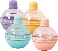 Сферична форма для льоду у вигляді кулі Ice Ball Maker силіконова сфера з лійкою для заморозки і зберігання круглого льоду для коктейлів і віскі