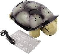 Дитячий нічник-проектор зоряного неба Turtle Night Sky музичний світильник проектор Черепаха, світлодіодний LED нічник Іграшка на батарейках USB