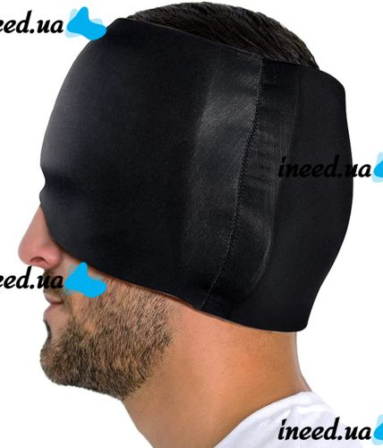 Mask for hot and cold therapy Eye Pad regenerating gel cap for headaches and migraines with a cooling and warming effect