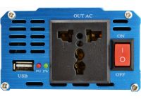 Перетворювач з чистою синусоїдою UKC AC/DC 12V-220V 600W автомобільний інвертор напруги струму 12В 220В 600 Вт акумулятор від прикурювача
