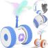 Smart badminton toy Cat teaser XL-1233 with remote control for dogs and cats, Rechargeable machine mouse for animals from USB