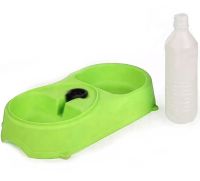 Миска для собак і котів Pet Feeder з поїлкою 2 в 1, автоматична Пластикова годівниця для домашніх тварин c дозатором, диспенсером для води