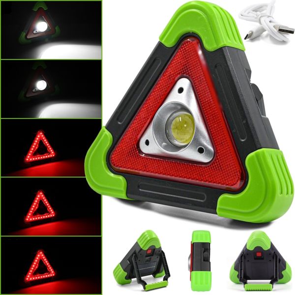 Аварийный свет Hurry Bolt Emergency Hazart Light HB-6609T автомобильный знак аварийной остановки со светодиодным фонарем и солнечной батареей microUSB