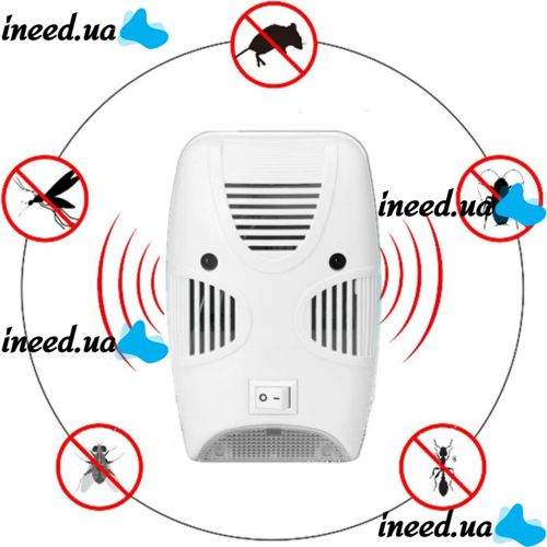 Electromagnetic insect and rodent repeller Pest Repelling Aid Quad a device for killing mice cockroaches mosquitoes a device in an outlet