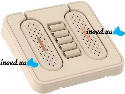 Електросушарка для взуття з масажером Shoe Dryera KL-6104 3 в 1 електричний портативний масажер, грілка для ніг і дезодоруюча сушарка XL-1146