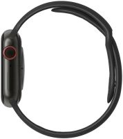 Наручні Смарт годинник Smart Watch T500 Спортивні з мікрофоном, тонометром IP67 Aluminium 44mm Розумні годинник з функціями фітнесу та здоров'я чорні