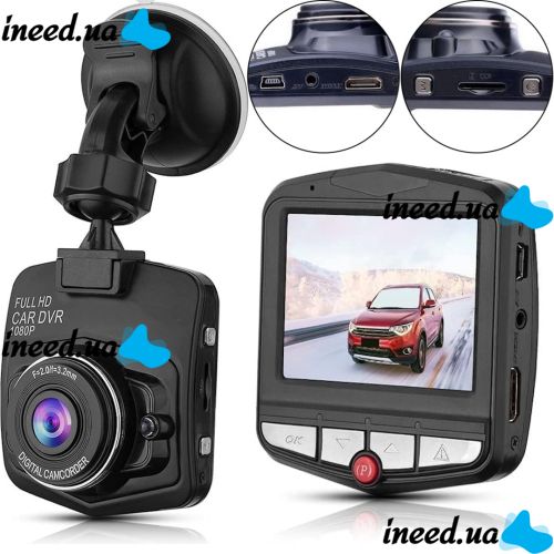 Автомобільний відеореєстратор BlackBox C900 FullHD 1080p з вбудованою діодним підсвічуванням в машину авторегістратор з детектором руху HP320